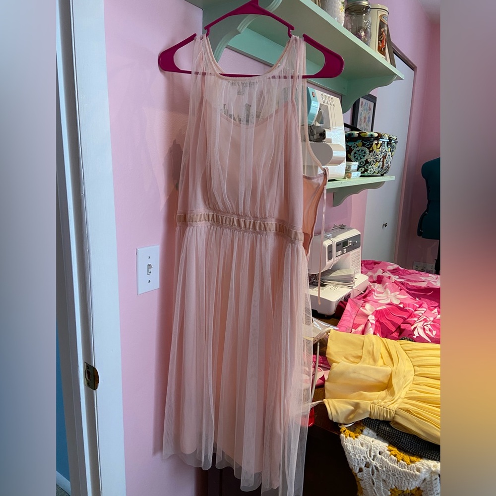 Lauren Conrad Pink Dress Large